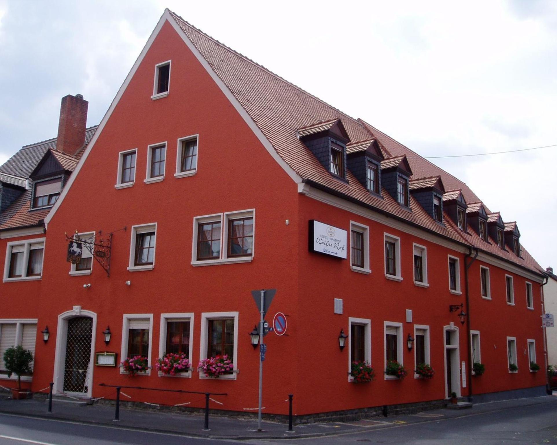 Hotel Gasthof Weisses Ross Kleinostheim Exterior foto